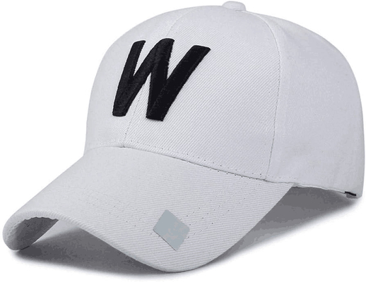 Baseball Cap Gaya Putih bordir Logo Cap Dengan Logo Adjustable Tali Penutupan